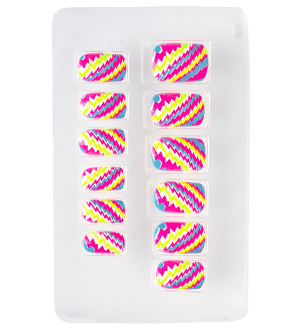 Widmann SRL Opplaknagels retro neon