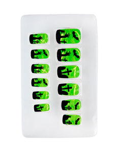 Widmann SRL Opplaknagels spooky neon