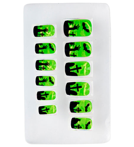 Widmann SRL Opplaknagels spooky neon