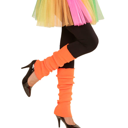 Widmann SRL Oranje beenwarmers neon