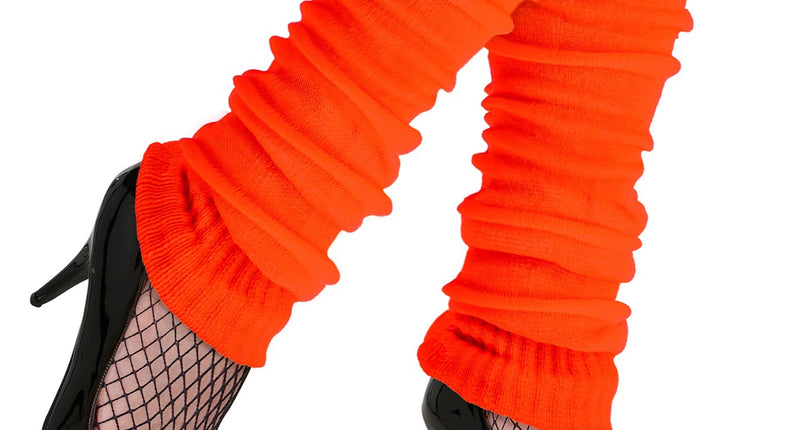Widmann SRL Oranje beenwarmers neon