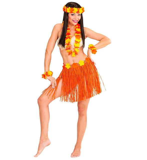 Widmann SRL Oranje Hawaii set WK