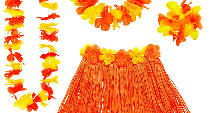 Widmann SRL Oranje Hawaii set WK