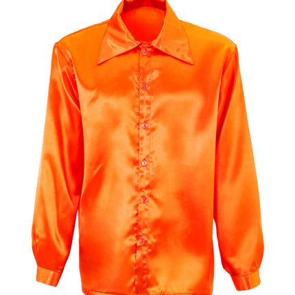Widmann SRL Oranje jaren 70 Disco shirtjes