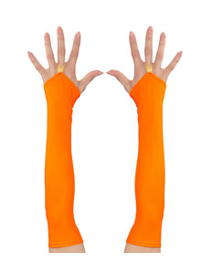 Widmann SRL Oranje neon handschoenen