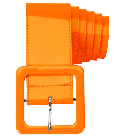 Widmann SRL Oranje neon riem in vinyl