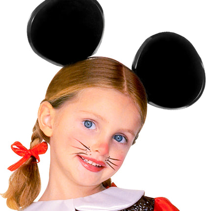 Widmann SRL Oren muis Mickey zwart op hoofdband