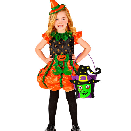 Widmann SRL Paars heksen snoeptasje halloween