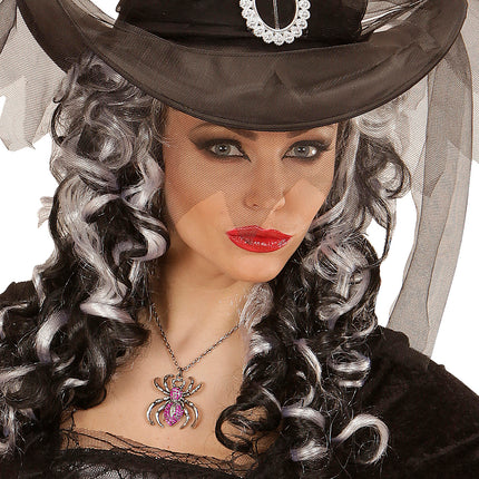 Widmann SRL Paarse spinnenketting