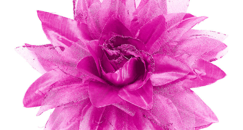 Widmann SRL Paars/Lila haarclip met bloem