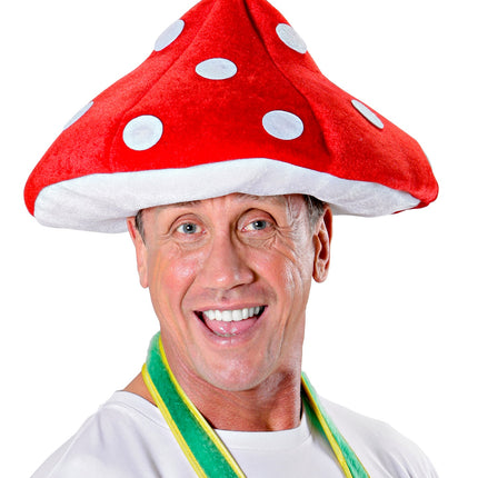 Widmann SRL Paddestoelen muts kabouter