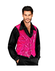 Widmann SRL Pailletten gilet vestje roze
