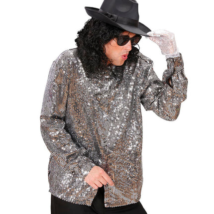 Widmann SRL Pailletten handschoen deluxe met pailletten