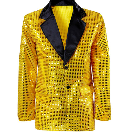 Widmann SRL Pailletten jas goud heren