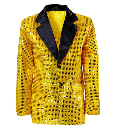 Widmann SRL Pailletten jas goud heren