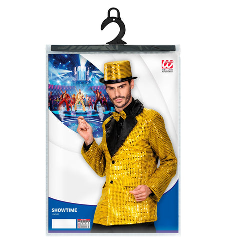 Widmann SRL Pailletten jas goud heren