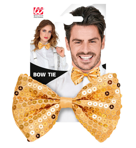 Widmann SRL Pailletten strik goud