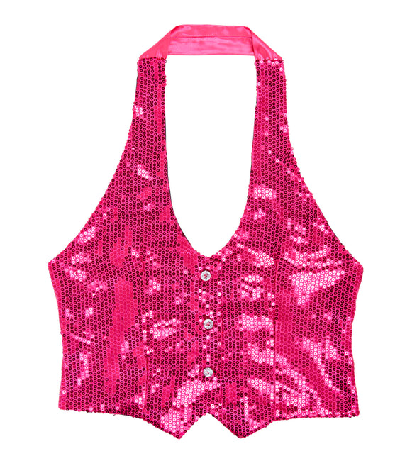 Widmann SRL Pailletten vestje dames roze