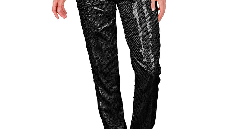 Widmann SRL Paillettenbroek dames Tina zwart