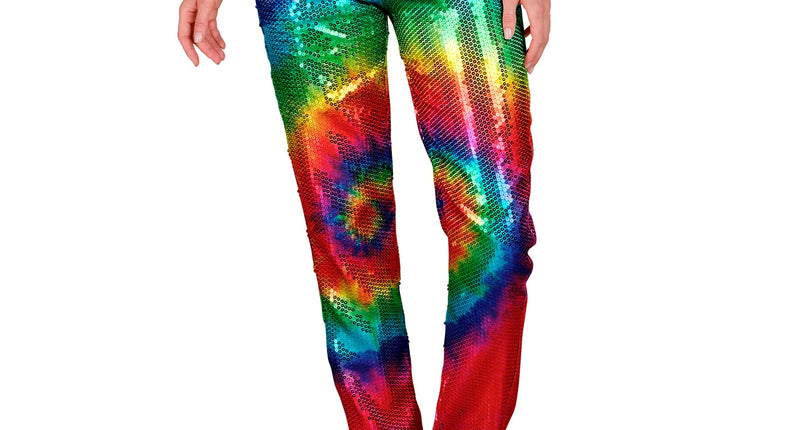 Widmann SRL Paillettenbroek Mara tie dye