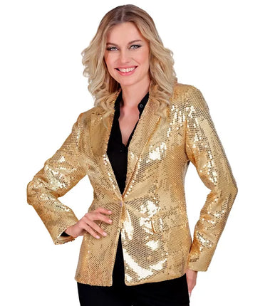 Widmann SRL Paillettenjas goud Gowin