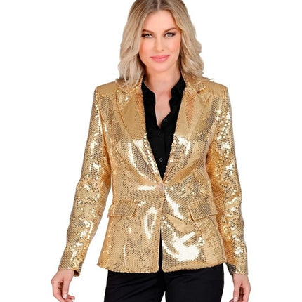 Widmann SRL Paillettenjas goud Gowin