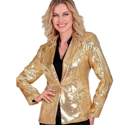 Widmann SRL Paillettenjas goud Gowin