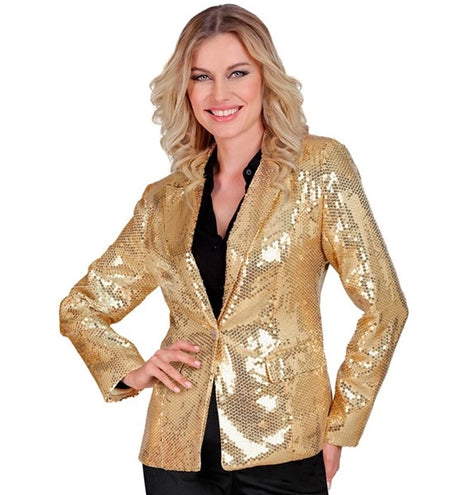 Widmann SRL Paillettenjas goud Gowin