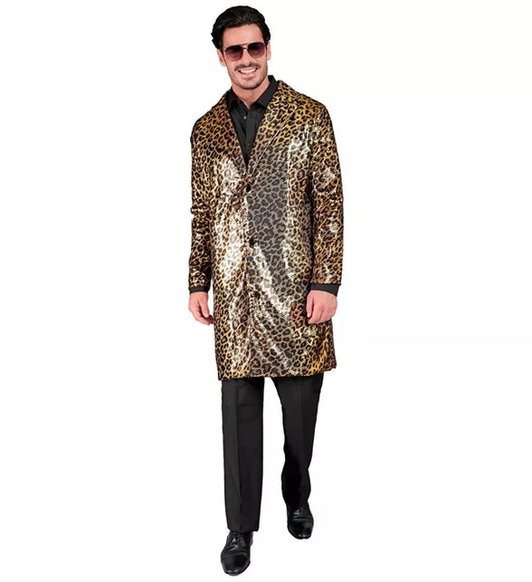 Widmann SRL Paillettenjas luipaard Leo