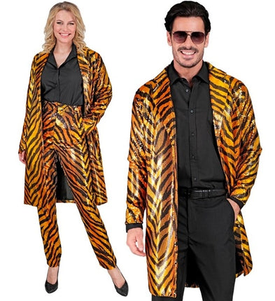 Widmann SRL Paillettenjas tijger Teddy