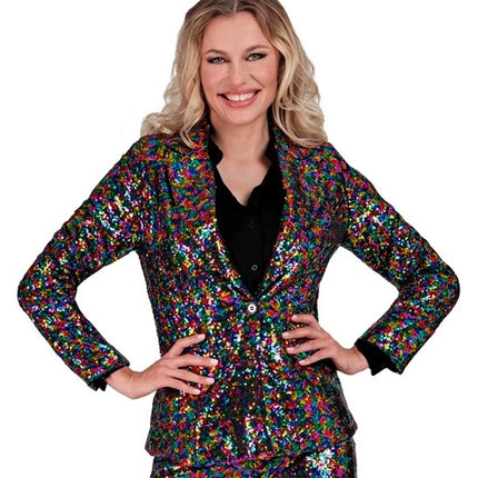 Widmann SRL Paillettenjas veelkleurig Multi