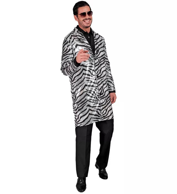 Widmann SRL Paillettenjas zebra Zack