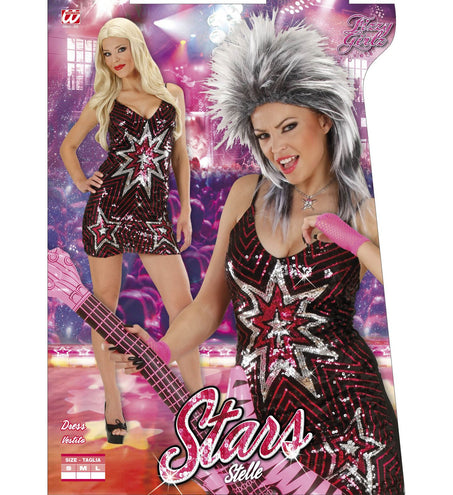 Widmann SRL Paillettenjurk sterren