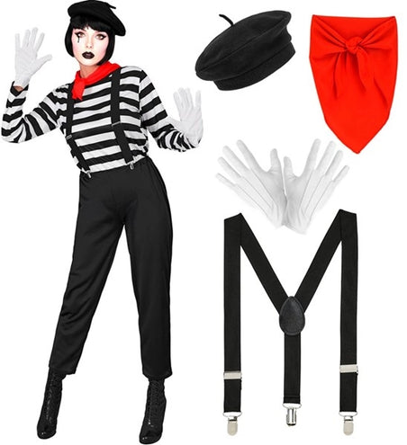 Widmann SRL Pantomine dame kostuum Sophie dames