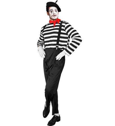 Widmann SRL Pantomine man kostuum Luuk heren