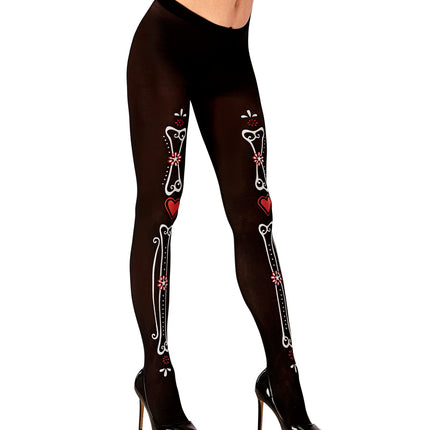 Widmann SRL Panty day of the dead botten