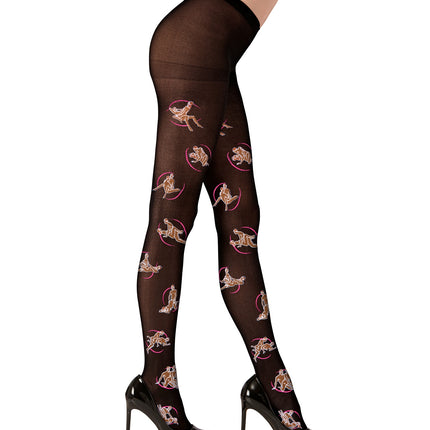 Widmann SRL Panty Kamasutra Zwart