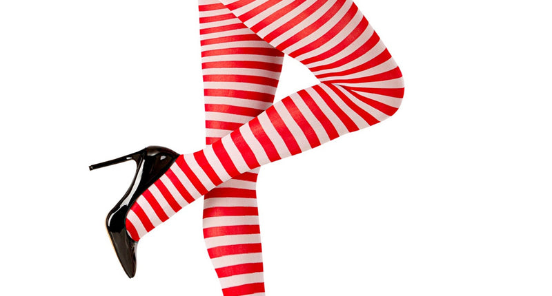 Widmann SRL Panty rood wit gestreept Pipi