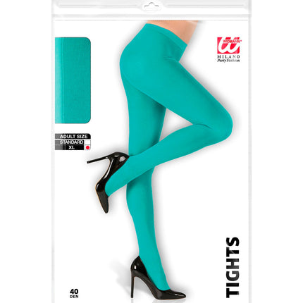 Widmann SRL Panty turquoise dames