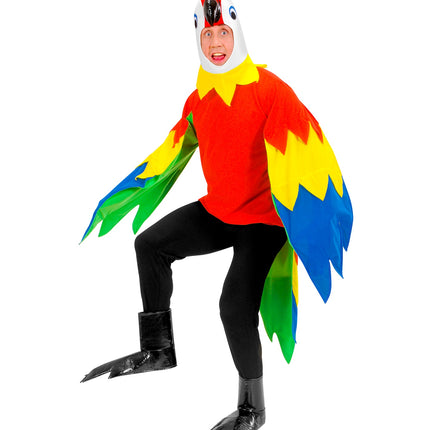Widmann SRL Papegaaienpak volwassenen
