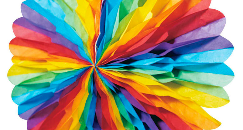 Widmann SRL Papieren Decoratie (3D) Meerkleurig Diameter 75Cm