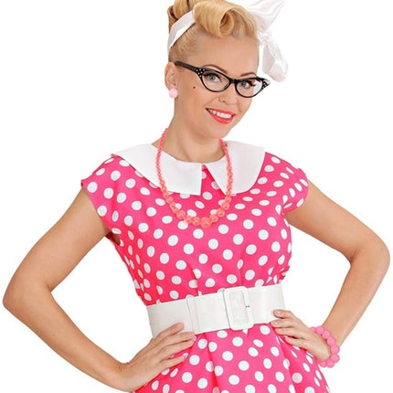 Widmann SRL Parelarmband 70's rose