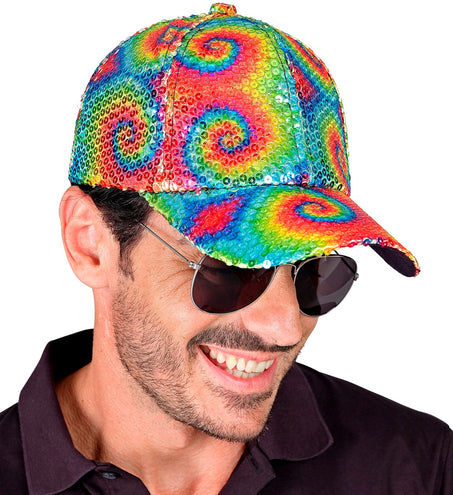 Widmann SRL Pet pailletten tie dye