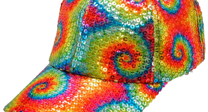 Widmann SRL Pet pailletten tie dye