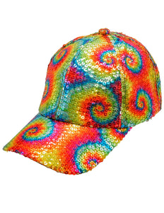 Widmann SRL Pet pailletten tie dye