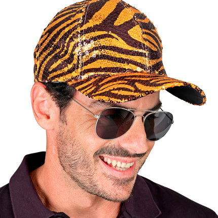 Widmann SRL Pet pailletten tijger