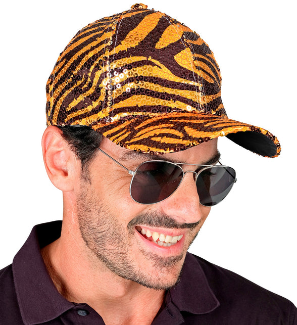 Widmann SRL Pet pailletten tijger