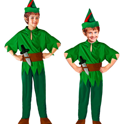 Widmann SRL Peter pan kostuum kind