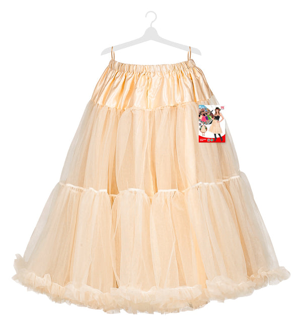 Widmann SRL Petticoat creme tule 65cm