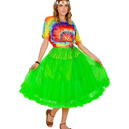 Widmann SRL Petticoat groen tule 65cm